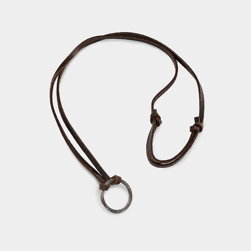 Adjustable Eyeglasses Leather Strap Alloy Ring good-img