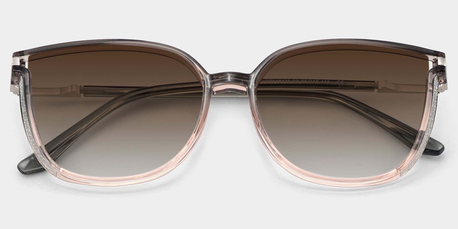 Rodz Tr90 Gray-Pink Frame Sunglasses | ZEELOOL1