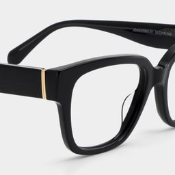 Blake Black Square Glasses6