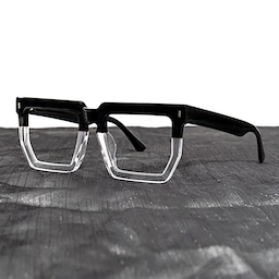 Daniela Rectangle Two-Tone Glasses0