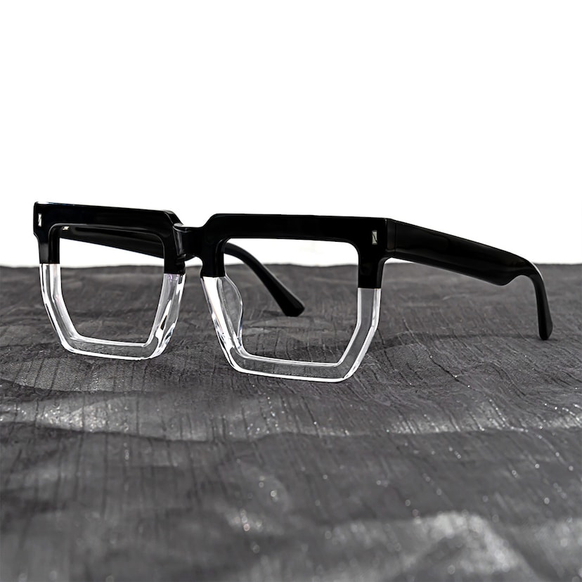 Daniela Rectangle Two-Tone Glasses