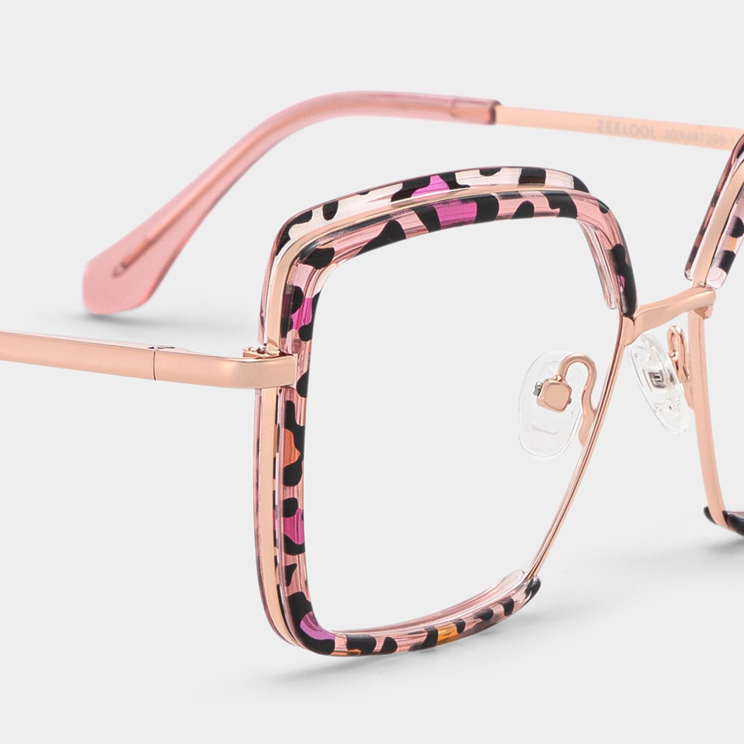 BLANC ピンク レオパード New Arrival Pink Leopard Color for Cordaro Frame Glasses | Zeelool