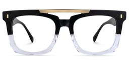 Ginel Aviator Two-Tone Glasses0