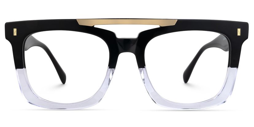 Ginel Aviator Two-Tone Glasses
