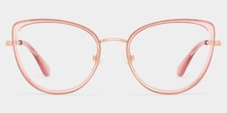 Celine  Cat-eye Pink Glasses2