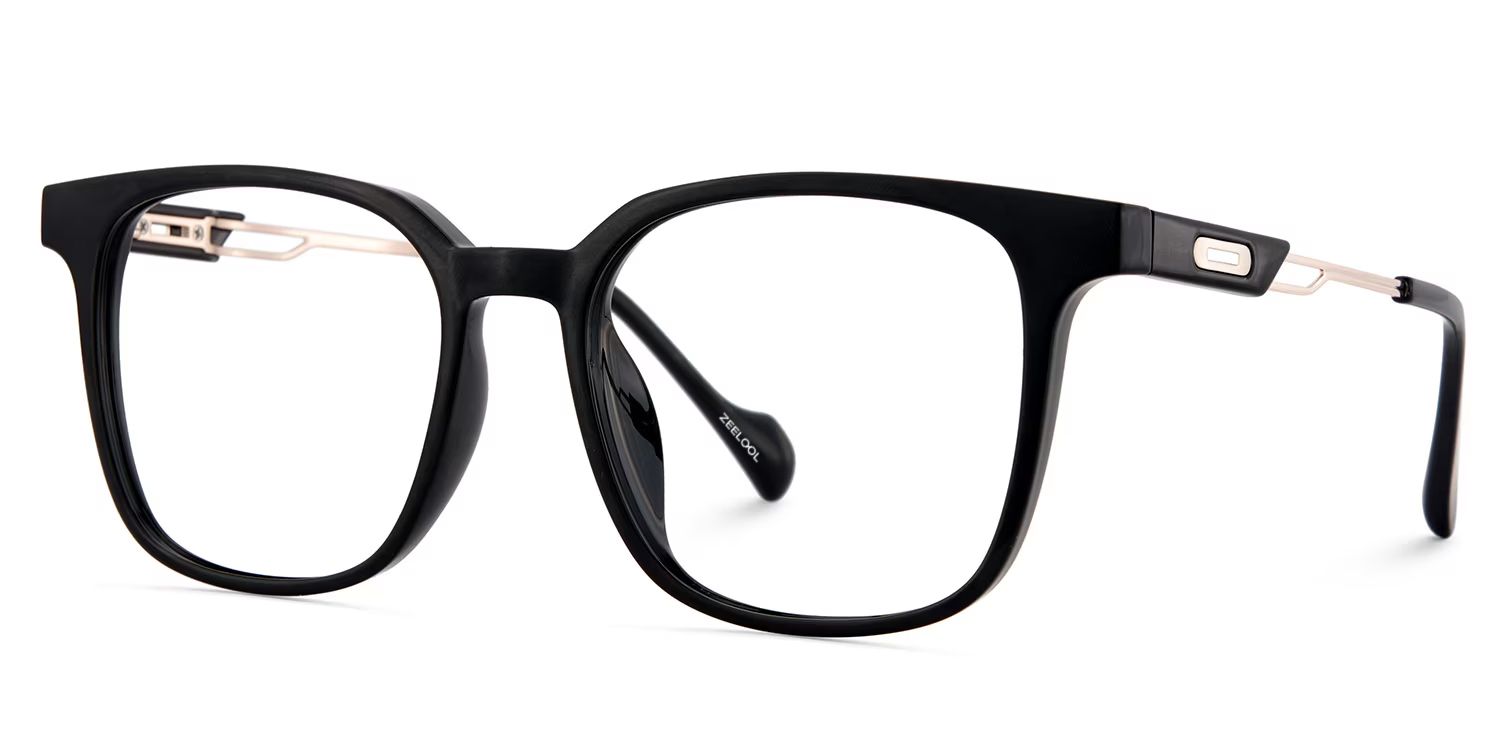 Chloe Black Square Prescription Glasses | Zeelool3