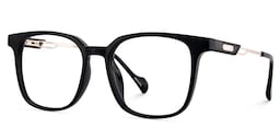 Chloe Square Black Glasses3