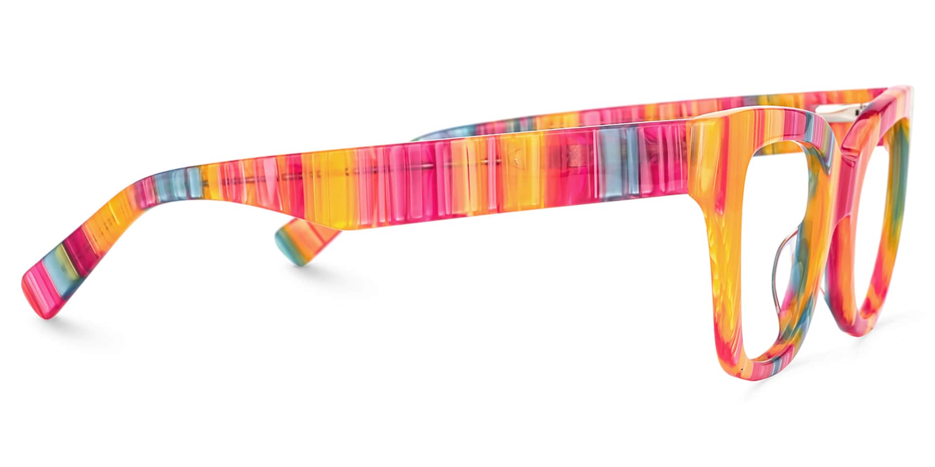 Nereyda Candy Glasses Twizzlers Frames | Zeelool Optical2