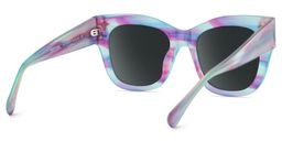 Minfia Square Blue Purple Glasses5