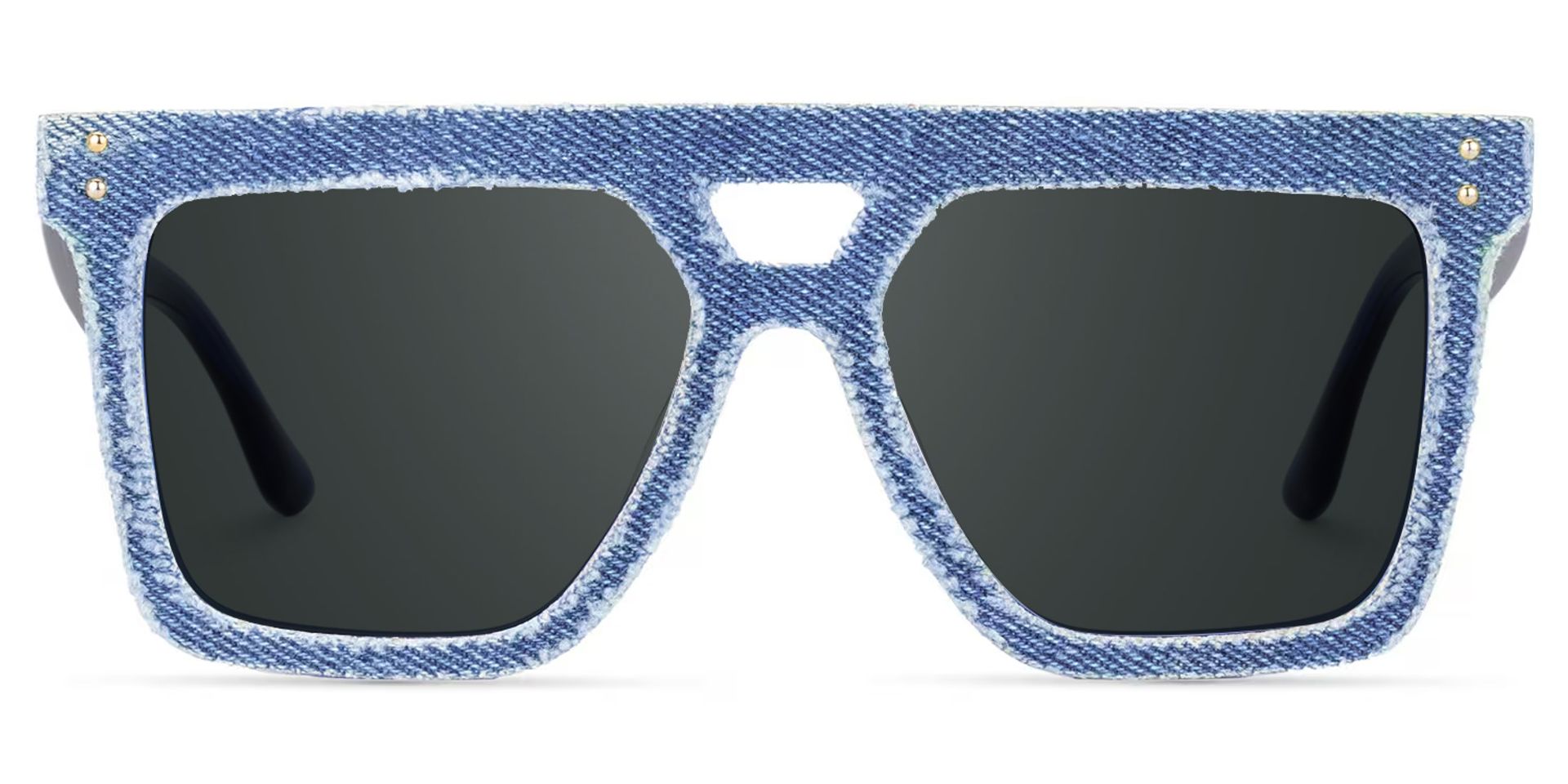 Rubin Denim Glasses, Blue Jean Frame Sunglasses0