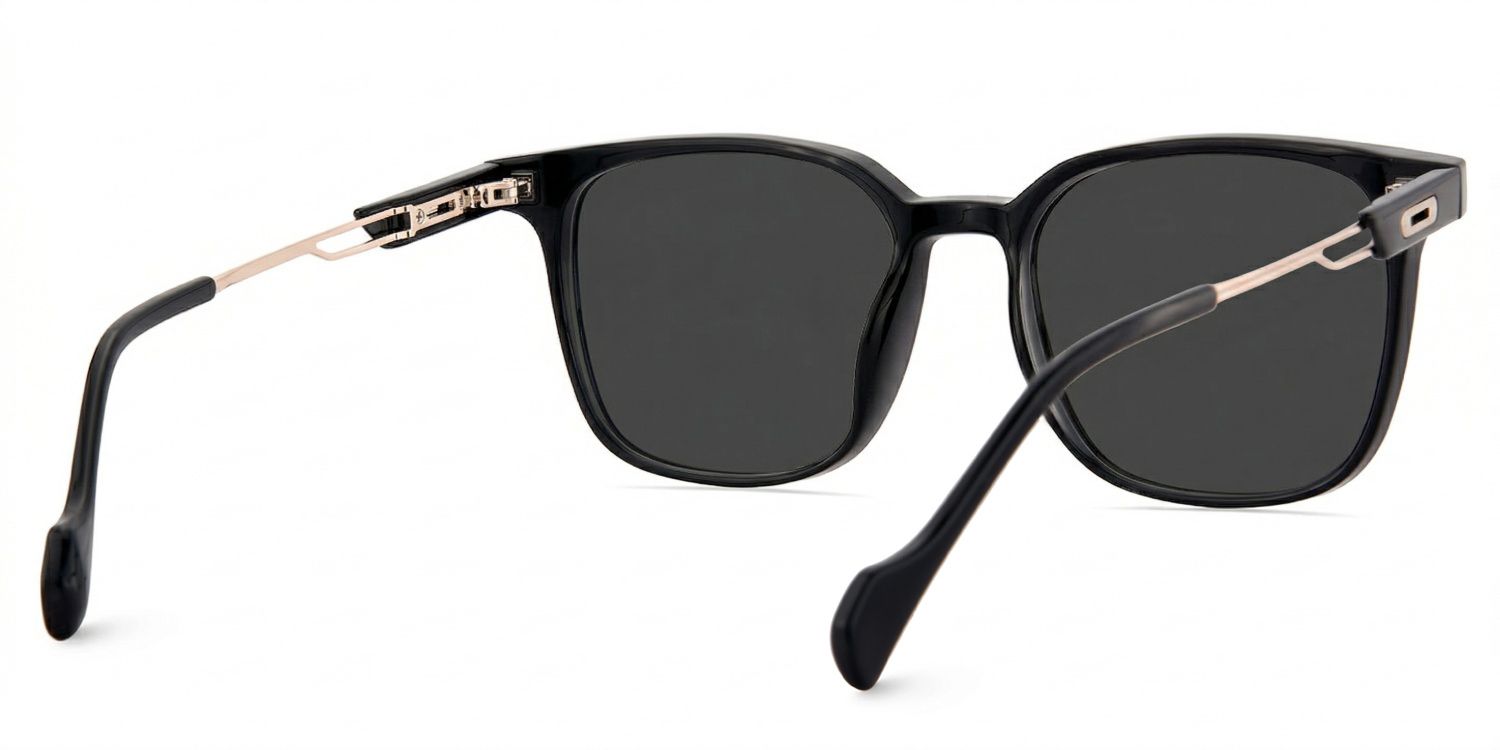 Chloe Black Square Prescription Glasses | Zeelool4