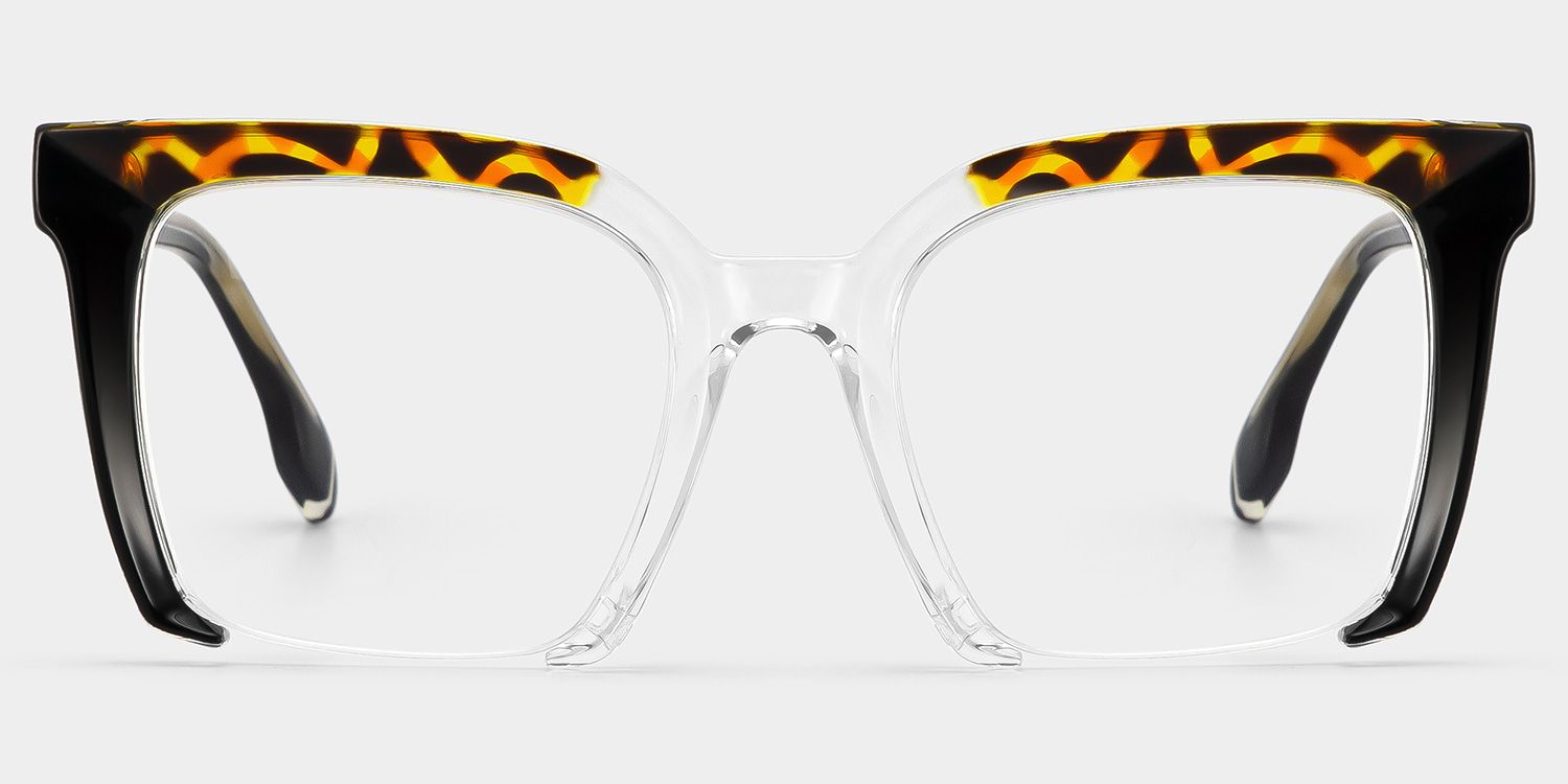 Misty Square Black Glasses | Zeelool Glasses0