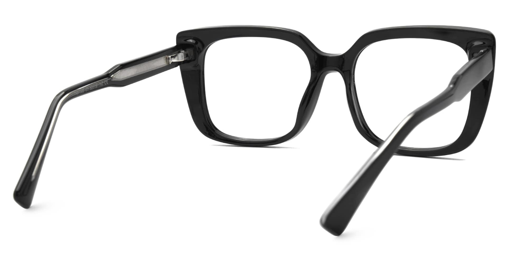 Valdez Black Frame Square Glasses on Sale3