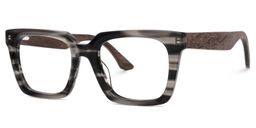 Cabdi Square Two-Tone Glasses1