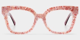 Renata Square Pink Glasses2
