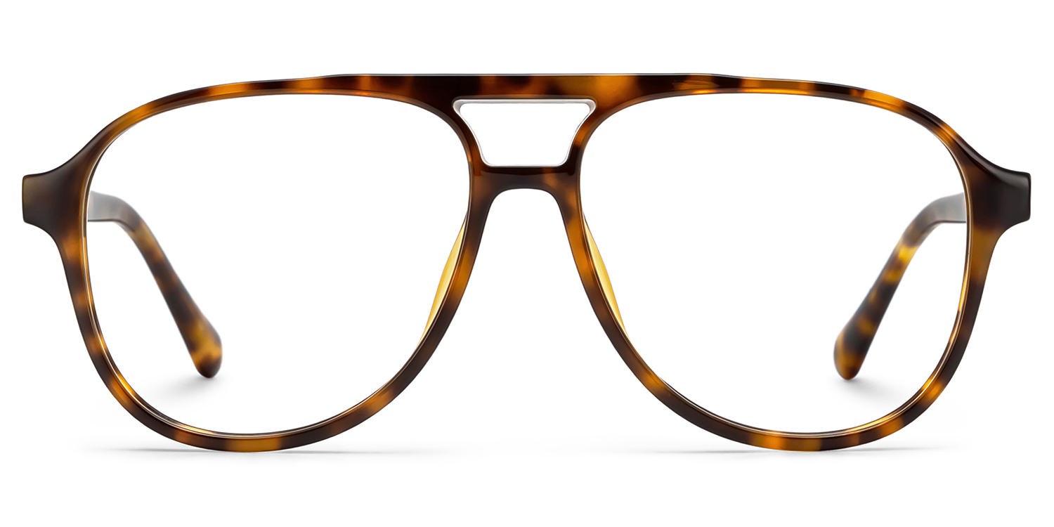 Luna Tortoise Aviator Glasses | Lightweight Athleisure