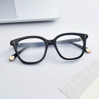 Miles Square Black Glasses1