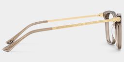 Vibert Brown Rectangle Glasses4