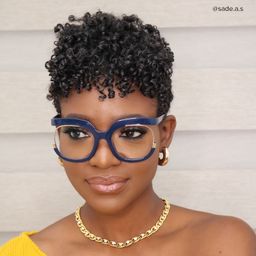 Darice Round Dark-Blue Glasses6