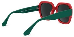 Katty Square Green Glasses3