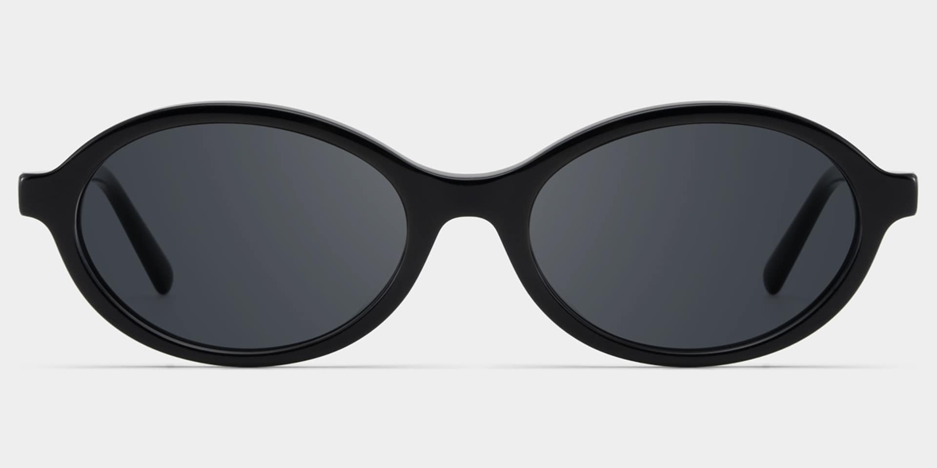 Oval Black Eyeglasses- Everly Acetate Frame Glasses0