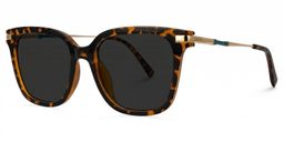 Jacqui Square Tortoise Glasses1