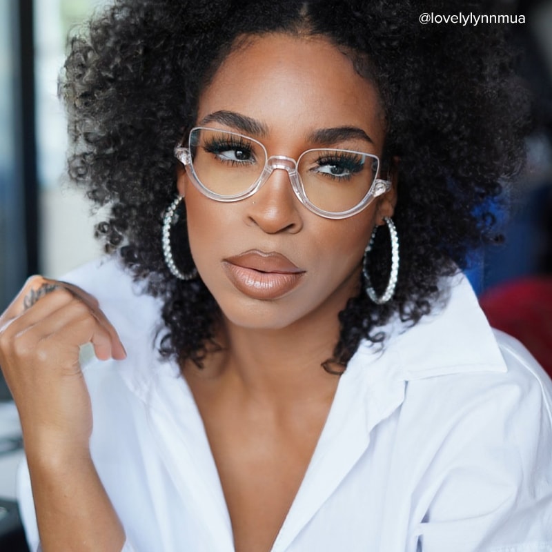 Felicia Cat Eye Crystal Glasses5