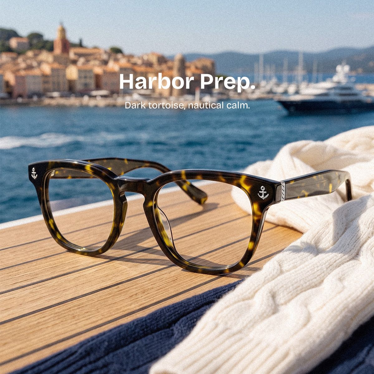 Pierce Tortoise Round Glasses Frames in Vintage Vibes | ZEELOOL0