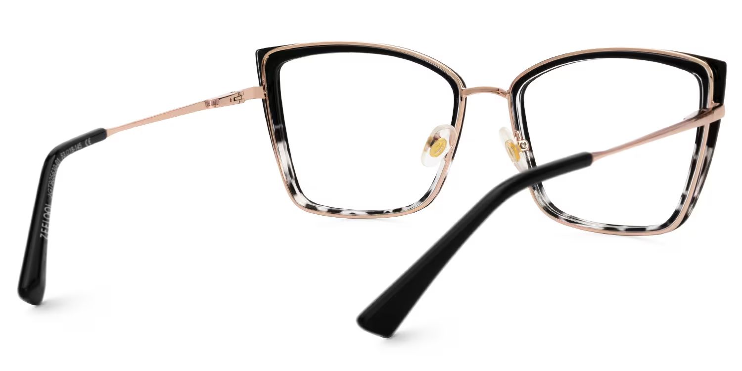 Mariie Butterfly Black Full-Frame Glasses | Zeelool3