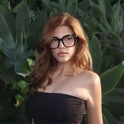 Scicluna Square Black Glasses5