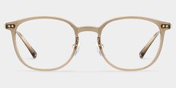 Mira Oval Brown Glasses3