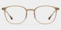 Mira Oval Brown Glasses3