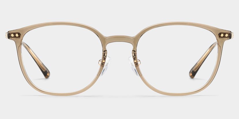 Mira Oval Brown Glasses