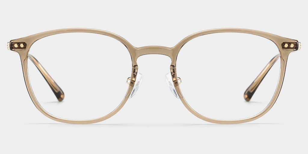Mira Oval Brown Glasses
