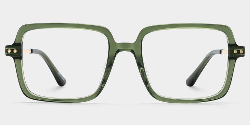 Asher Green Rectangle Glasses