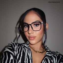 Fezell Square Black Glasses10