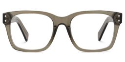 Fussell Square Green Glasses0