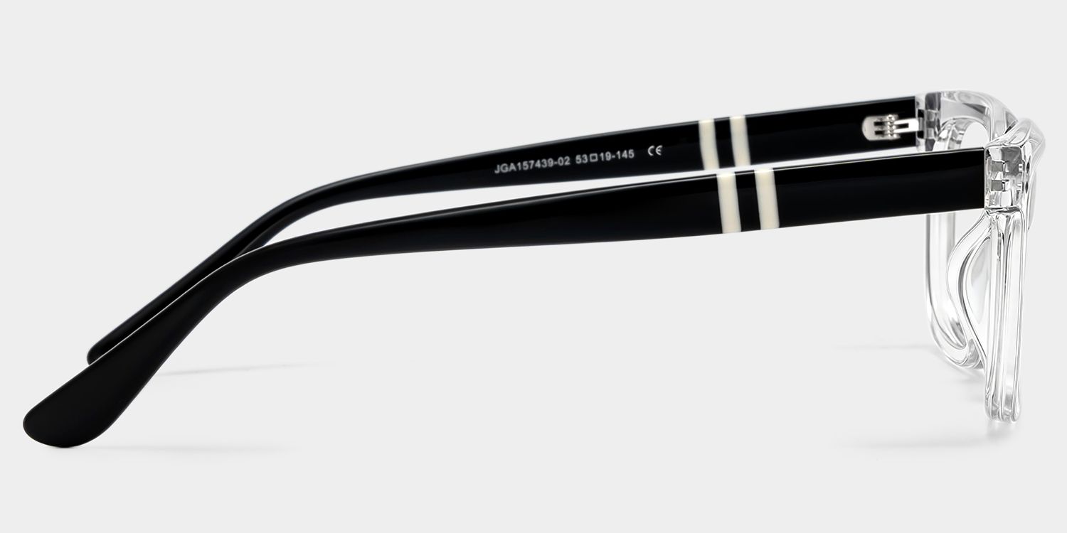 Shop Fern Clear Rectangle Eyeglasses for Men | ZEELOOL4
