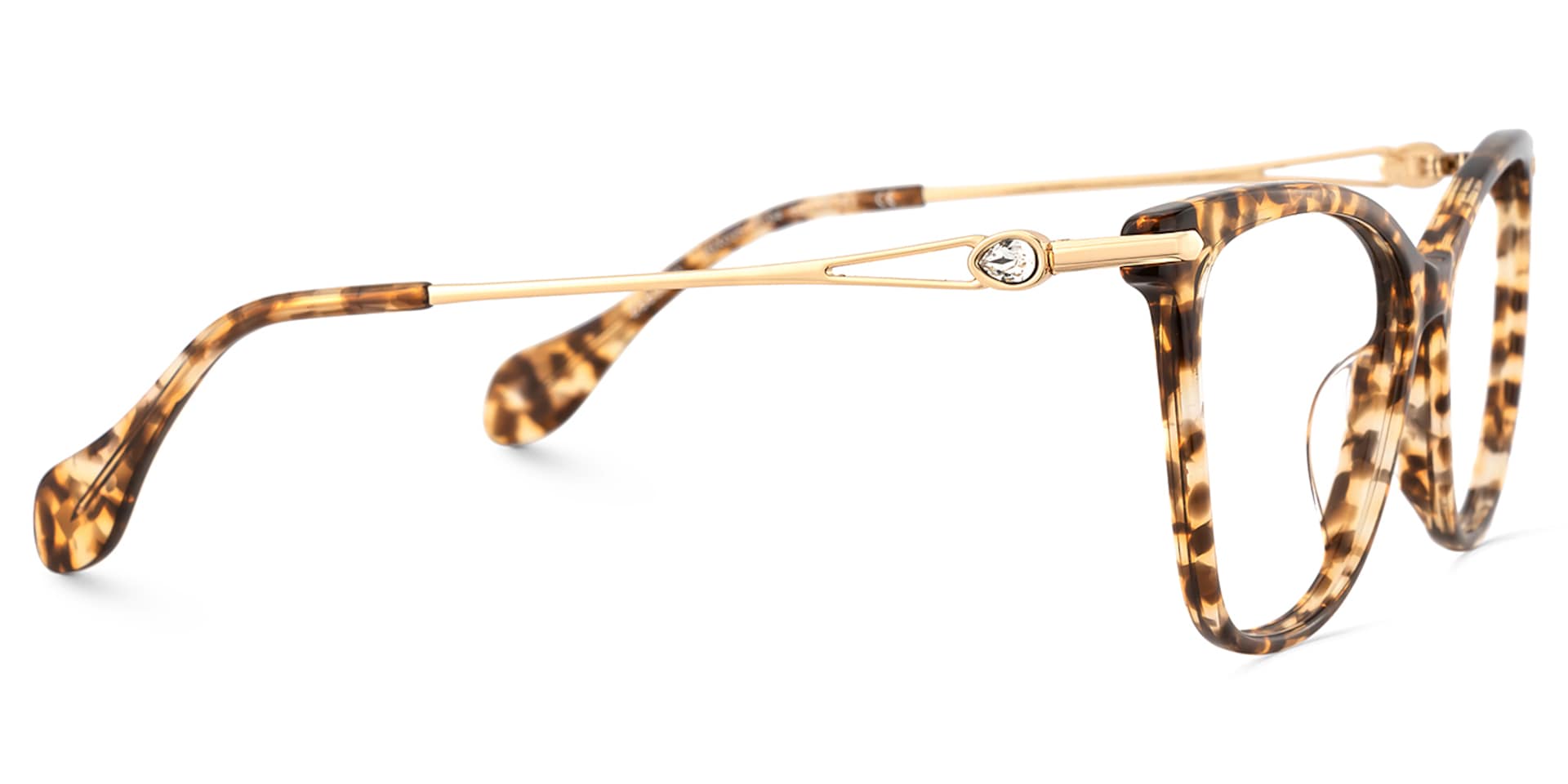 Butterfly-Shaped Spectacles With Shiny Diamond On The Temples4