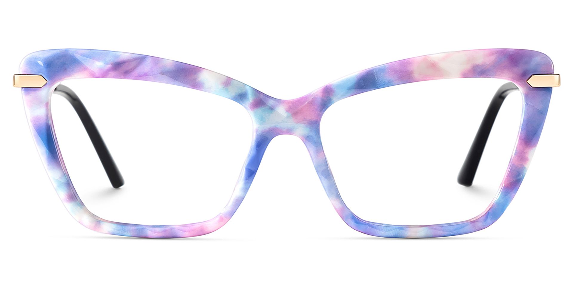 Juliet Cateye Purple TR90 Frame Glasses | Zeelool Optical1