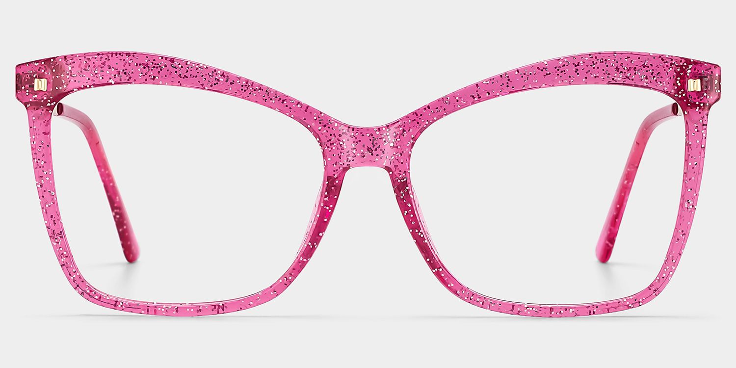 Isaebella Butterfly Bright-Pink Eyeglasses and Fantastic Frame0