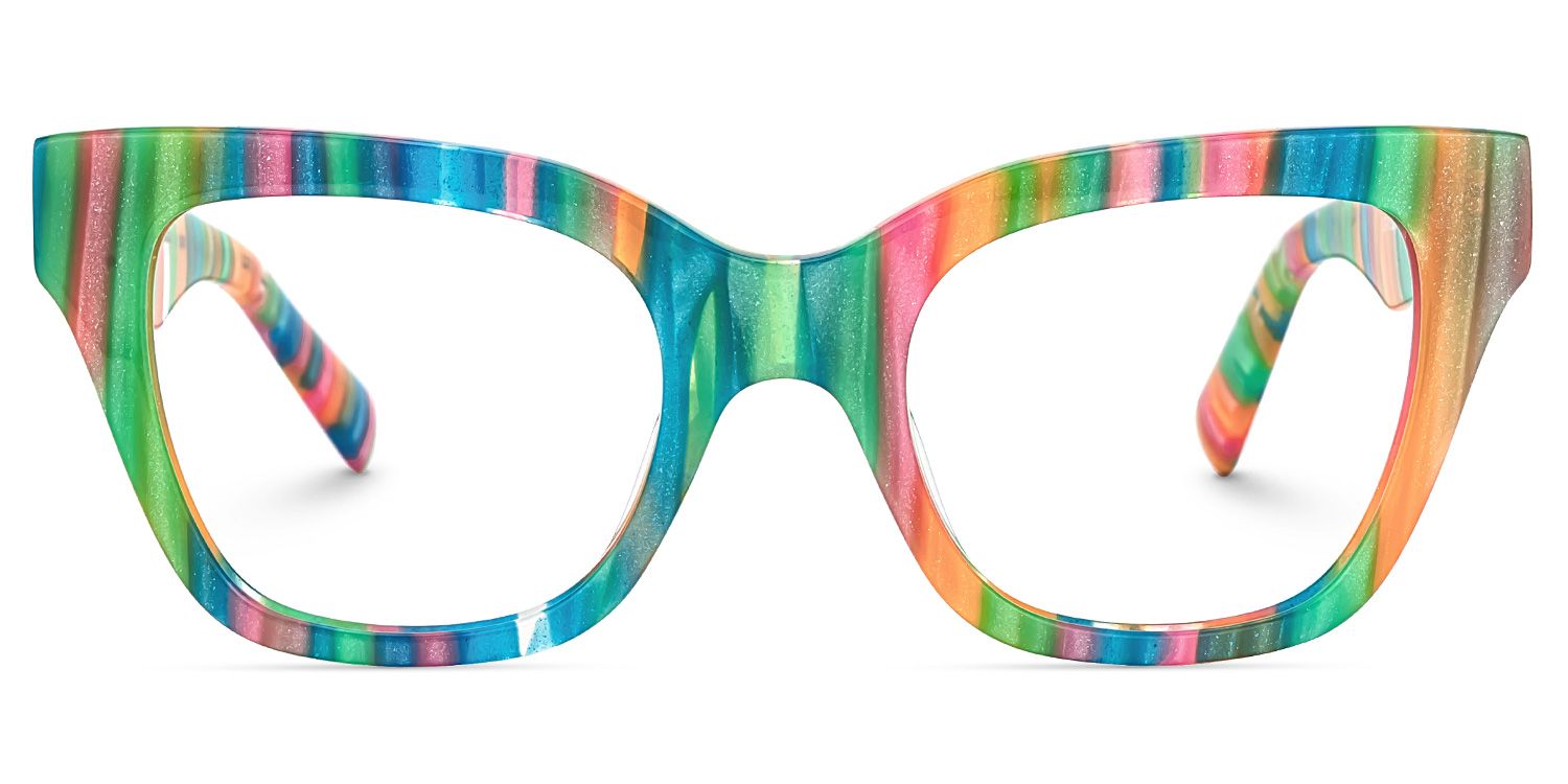 Nereyda Candy Glasses Peppemint Frames | Zeelool0