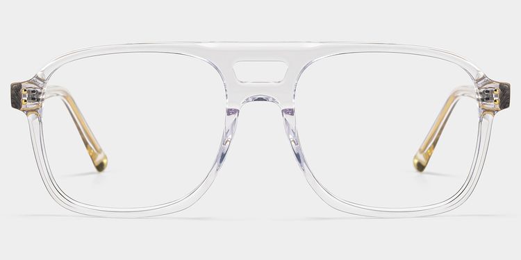 Athena Aviator Clear Glasses
