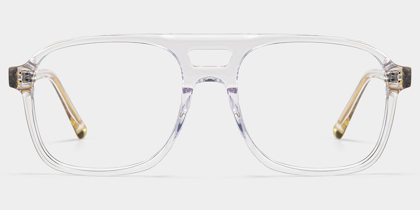 Athena Aviator Clear Glasses