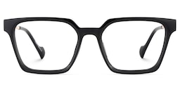 Mabel Square Black Glasses1