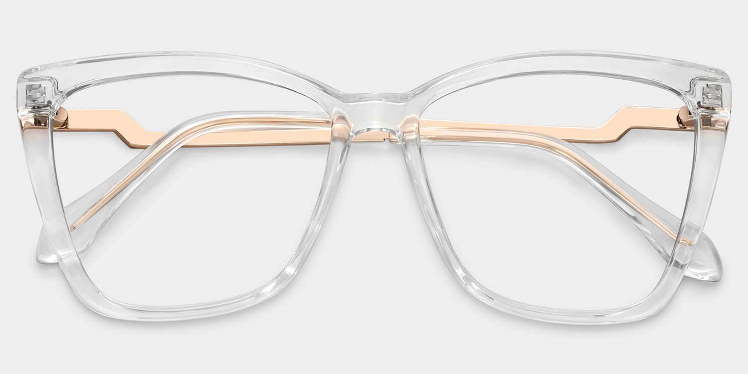 Corlette Square Crysta Eyeglasses and Glasses Frame1