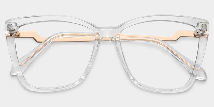 Corlette Square Clear Glasses