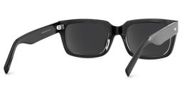 Fayssel Rectangle Black Glasses4
