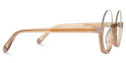 Cheril Round Beige Glasses2
