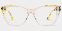 Maple Yellow Butterfly Glasses1